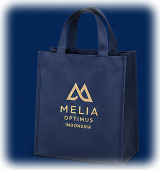 Tas spunbond custom logo Melia Optimus